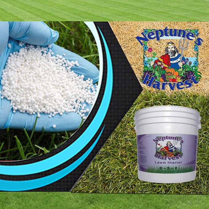 Neptune's Harvest Lawn Starter Fertilizer 5 Gallon Pail