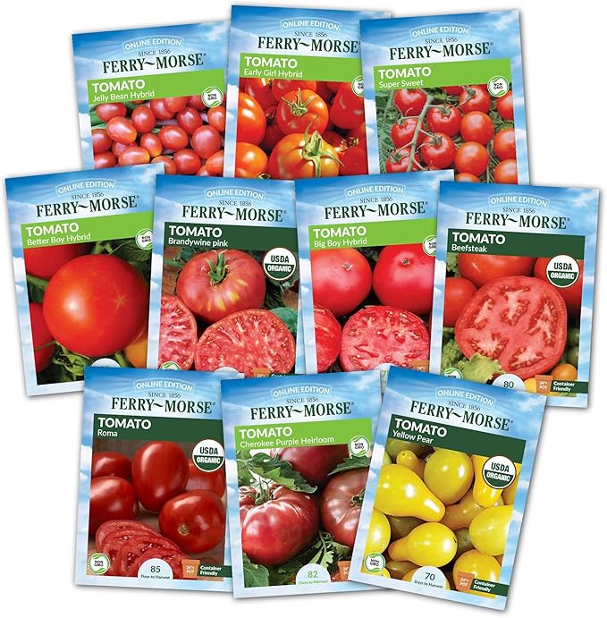 Ferry-Morse Tomato Lover Seed Variety Pack - 10 Pack