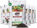 Brut Organic Potting Soil 1 CU FT – Premium Plant Soil with Organic Worm Castings Trace Minerals &amp Perlite – Chemical-Free Filler-Free – Ideal Potting Mix for Indoor &amp Outdoor Plants – Pack