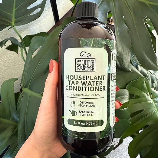 Cute Farms Indoor Grow &amp Care Plant Kit – Concentrated Plant Food Tap Water Conditioner Root Drops Keiki Paste Scissors &amp Repotting Mat | All-in-One Indoor Plant Care Set