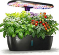 LETPOT Hydroponics Growing System 12 Pods Indoor Herb Garden Kit with 24W LED Grow Light 5.5L Water Tank &amp 16 Adjustable Height Smart Indoor Gardening System for Kitchen Home &amp Gift