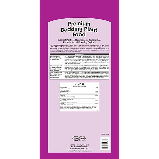 Fertilome (10762) Premium Bedding Plant Food 7-22-8 (16 lbs.)