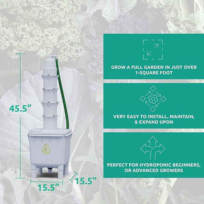 Hydra Tower - Hydroponic Kit (16-Plant Tower)