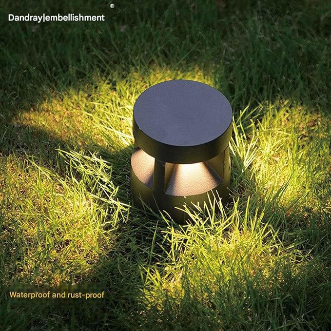 LED Outdoor Landscape Lights Spotlights for Hotels Llawn Villas Courtyards6W AC 220V/24V Tree Wall Lighting(White6W220V)