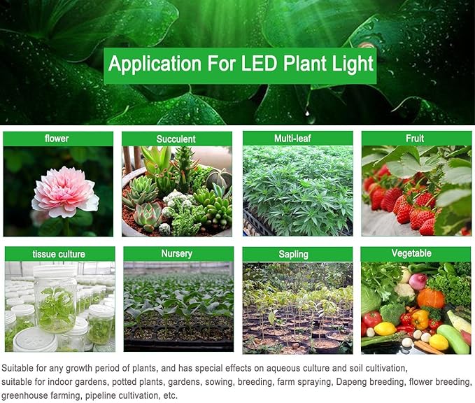 1pc CE Rohs Waterproof Ip44 Plant Hydroponic SMD 300W LED Grow Light Full Spectrum Full Spectrum DIY Panel Led Plant Grow Light for Plant Growth Lamp Kit (1pc 300w)