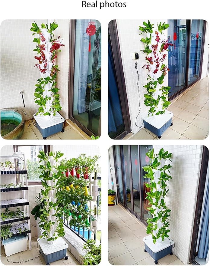Hydroponics Growing System Kit - Indoor Outdoor Herb Garden for Gardening Enthusiasts Complete Hydroponic Gardening Solution