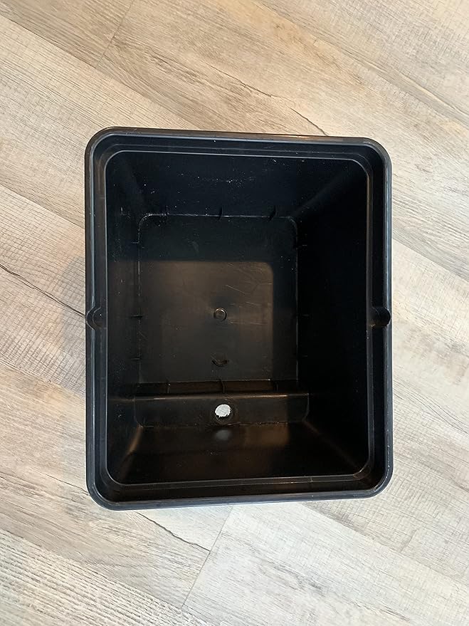 Hydroponic Bato Dutch Bucket 11 Liter with Siphon Elbows 12 x 10 x 9 - 10 Pack