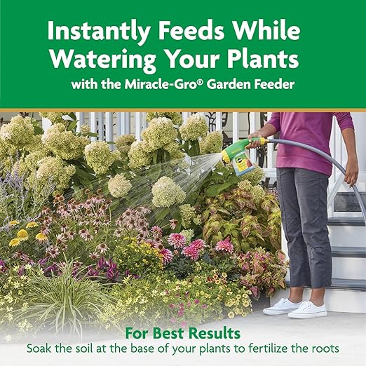 Miracle-Gro Water Soluble All Purpose Plant FoodPlant Fertilizer for Indoor or Outdoor PlantsRosesFlowersHouseplantsVegetables and Trees10 lb.(Pack of 4)
