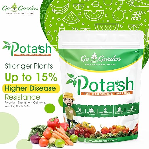 All Purpose BIo Organic NPK Potash Fertilizer 100% Water Soluble - 400Gram