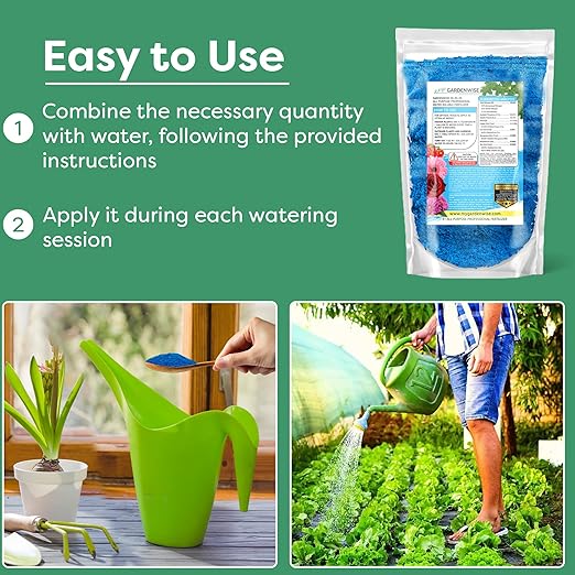 10-10-10 Fertilizer &amp 20-20-20 Water Soluble Fertilizer Bundle for All Purpose Plants - Liquid Fertilizer with Seaweed Kelp &amp Iron - Plant Food Outdoor &amp Indoor Plant Food 8oz &amp 1/2 Q