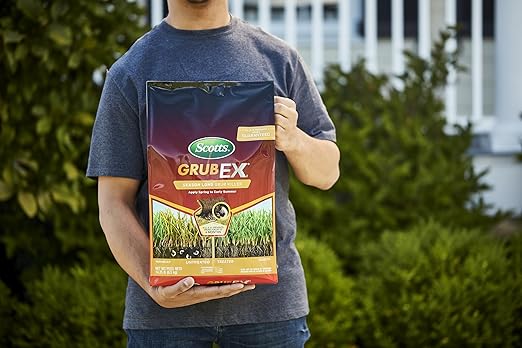 Scotts GrubEx1 Season Long Grub Killer for Lawns - Protects Lawns Up to 4 Months 5000 sq. ft. 14.35 lbs.