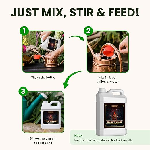 Humboldts Secret Plant Enzymes | 7000 Active Units per mL | Root &amp Soil Enzyme Additive for Hydroponic and Aeroponic Systems | Boosts Growth and Root Strength for Maximum Nutrient Uptake | 32 Oun