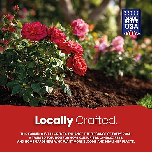 Soil Seed &amp Water Cultivator’s Rose Blend – Organic Fertilizer &amp Soil Amendment for Roses &amp Flowering Shrubs - OMRI Listed Organic Fertilizer (9 lbs)