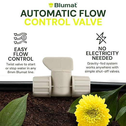 Blumat Gravity Irrigation Kit for Raised Garden Bed | 8 Pack Drip Irrigation Kit