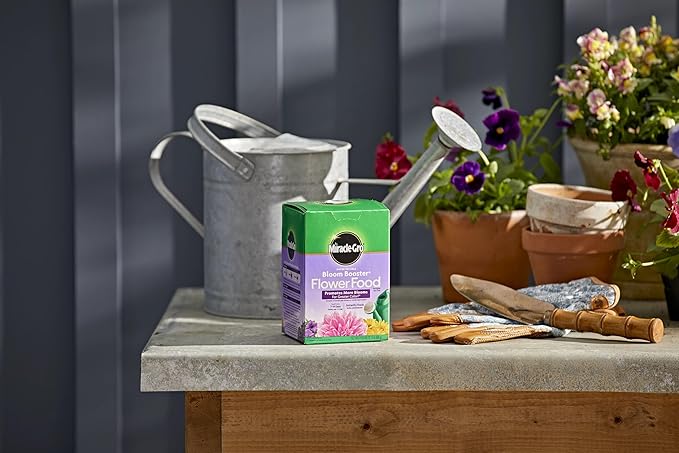 Miracle-GRO Water Soluble Bloom Booster Flower Food for Use on All Annuals and Perennials 1.5 lbs. 2-Pack