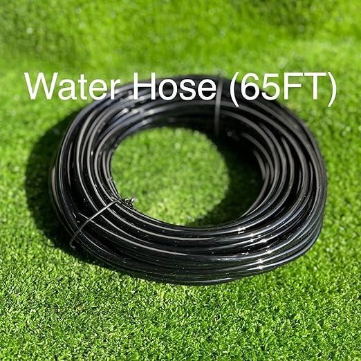 AEO Solar-Powered Automatic Watering Drip Irrigation System 20 Adjustable Drippers 65 ft for Balcony Greenhouse Raised Garden Bed