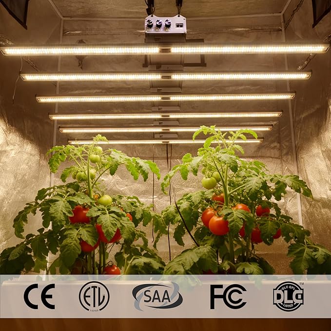LED Grow Light | 2.8 μmol/J High Efficiency | Full Spectrum (660nm Red + 730nm IR) | IP65 Waterproof | 0-10V Dimmable | for Commercial Horticulture &amp Indoor Farming