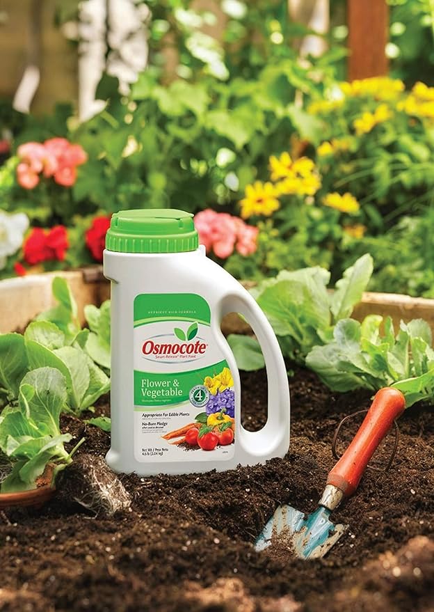 Osmocote Smart-Release Plant Food Flower &amp Vegetable 4.5 lb.