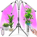 Plant Grow Lights for Indoor Plants Full Spectrum LED Floor Plant Lights for Indoor Growing with Adjustable Stand (14-63) Indoor Plant Grow Lamp with Timer Auto On/Off for House Plants