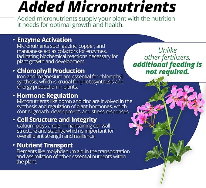 Jack's Professional 15-15-15 Geranium Water-Soluble Fertilizer with Micronutrients for Root Growth and Bud Set in Geraniums Grown in Continuous Liquid Feed Programs 25lbs