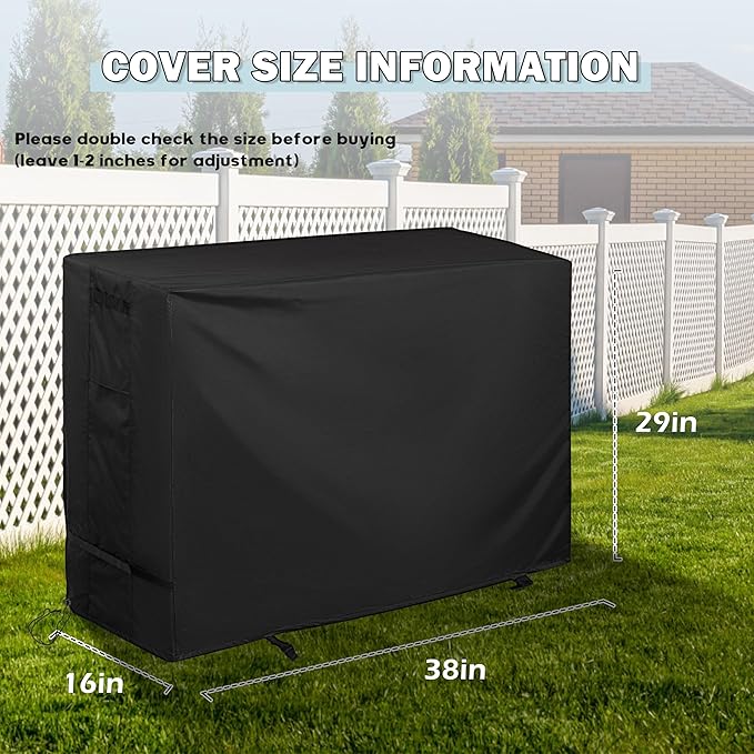 Outdoor Raised Garden Bed Cover for LEETOLLA Elevate 32 Raised Garden Bed Outdoor Planter Box Stand Cover for Mobile Elevated Wood Planter/Planting Bed-Waterproof All Weather Protection