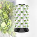 Hydroponics Tower Garden Hydroponic Growing Sys-tem Vertical Tower Indoor Hydroponic Growing Sys-tem for Herbs Fruits and Vegetables 48/64/80 Growing PointsWhite-64holes