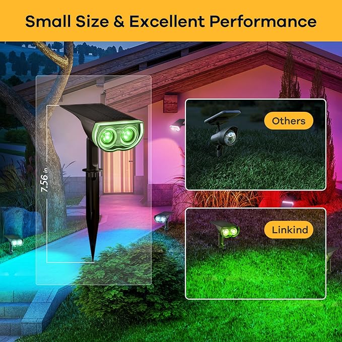 Linkind StarRays Lights with Smart Dual-Ring Spotlight SL6C