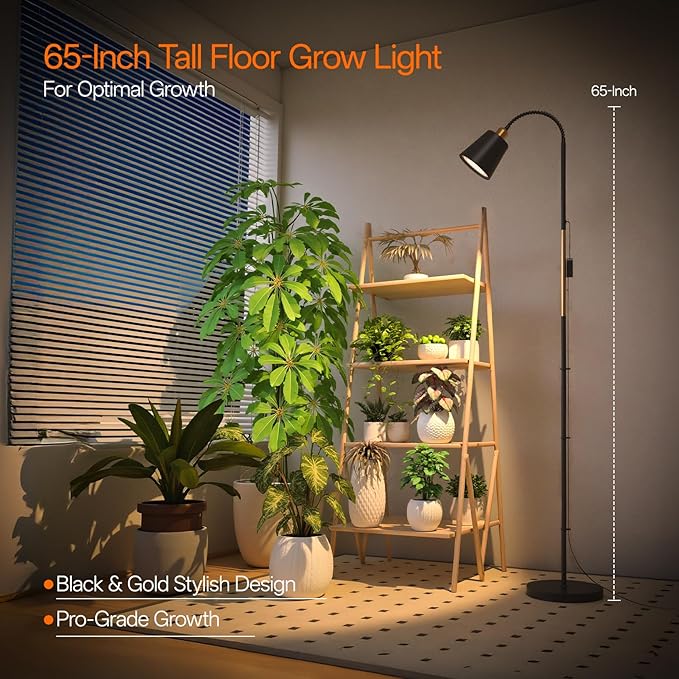 Bstrip Standing Grow Light for Indoor Plants 36W &amp 18W LED Plant Light