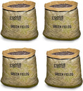 Roots Organics ROGF Green Fields Hydroponic Nutrient-Based Gardening Potting Soil for Plants Flowers and Outdoor Gardens 1.5 Cu Ft (4 Pack)