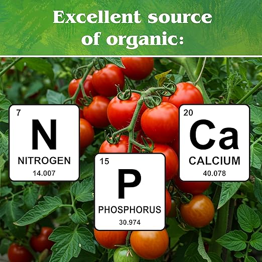 Down To Earth All Natural Fertilizers Organic Fish Bone Meal - High Phosphorus Plant Food for Buds Bulbs Blooms Flower Beds 4-12-0 40 lb