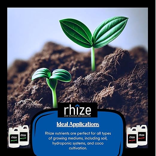 4L Bloom Set First Part Grow Nutrient Formulation Yield Increasing Plant Nutrient Kit Perfectly Balanced Formulation That Doesn't Need Calmag or Bud Boosters Easy to Use Plant Food