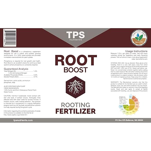 Root Boost Advanced Rooting Formula for Plants Living Soil &amp Organic Root Support 32 oz (1 Quart)
