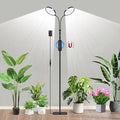 Plant Light for Indoor Plants Red &ampWhite Light Full Spectrum Grow Light with Height Adjustable and Stand for Growing Large Tall Plants Floor LED Grow Lamp with 4/8/12/18 Hour Timer &amp10 Dimmi