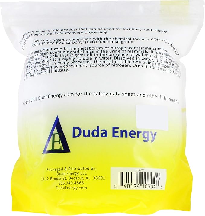 Prilled Urea - 10 lb (2 x 5 lb Bags) 46% Nitrogen 98.5% Purity Commercial Grade