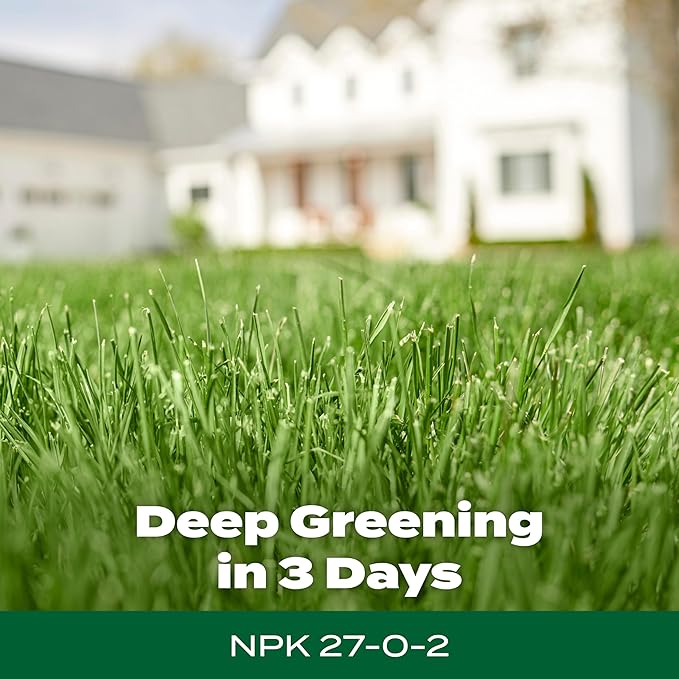Scotts Green Max Lawn Food - Lawn Fertilizer for Grass Plus Iron Supplement 10000 sq. ft. 33.33 lbs.