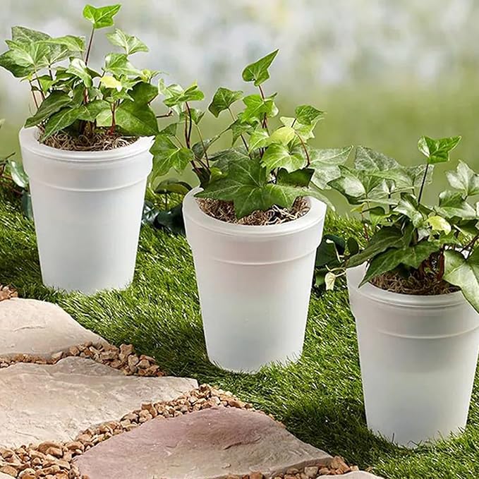 Solars Flower Pots Light Weatherproofed Outdoor Planter Lamp for Backyard Garden Parties Ambiances Solars LED Planter for Plant