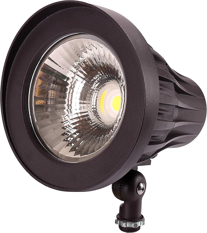 GKOLED 20W 4000k 44° Beam Angle Bullet/Round Outdoor Spotlight with 30-Pack Lengthened Waterproof Wire Connectors