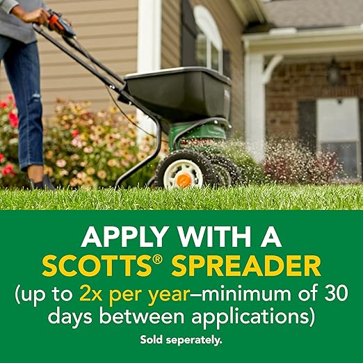 Scotts Turf Builder Weed and Feed5 - Weed Killer Plus Lawn Fertilizer Lawn Weed Killer Controls Dandelion and Clover Grass Fertilizer For Up To 12000 sq. ft. 33.95 lb.