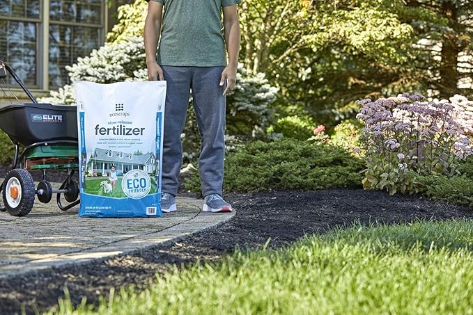 EcoScraps Slow-Release Fertilizer Made with Recycled Nutrients and Organic Matter Covers up to 2500 sq. ft. 45 lbs.