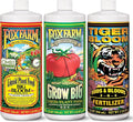 FoxFarm Soil Liquid Trio Pack - Big Bloom Grow Big Tiger Bloom Fertilizers for Vigorous Plant Growth Bud Development &amp Abundant Fruit - Complete Liquid Plant Food Set - 3 Quart Bottles