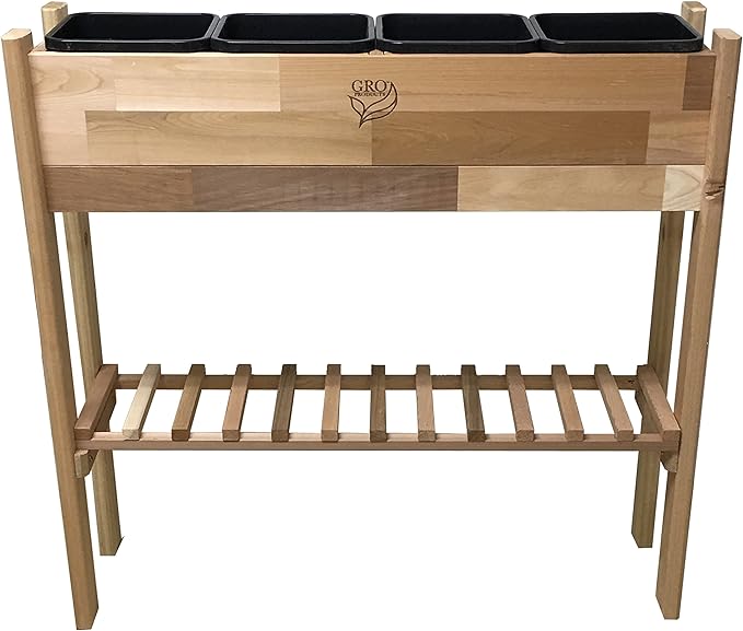 P-48 Plantable 48 Planter 32.5 x 10.5 x 26 Cedar