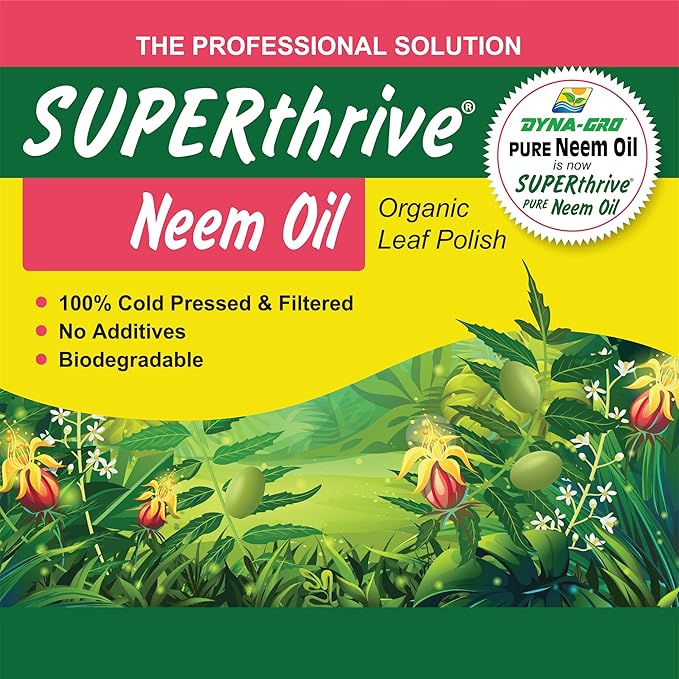 Dyna-GRO NEM-100 Neem Oil Leaf Polish 128 Fl Oz (Pack of 1) Concentrate
