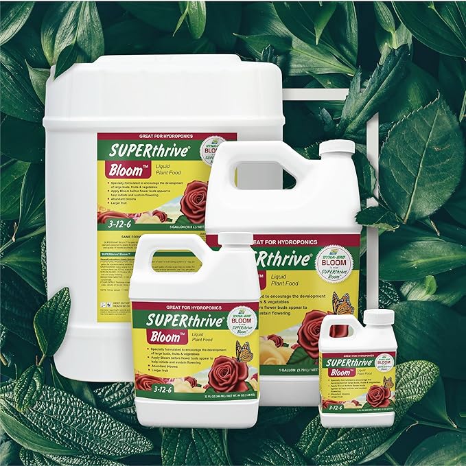 Dyna-Gro Bloom BLM-032 3-12-6 Plant Food 1-Quart