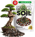 Large Bonsai Soil Premium All Purpose Blend | Pre-Mixed Ready to Use for Plant Support and Fast Drainage | Lava Limestone Pearock Calcined Clay and Pinebark | Extra Large 8.2 Quarts | Made in USA