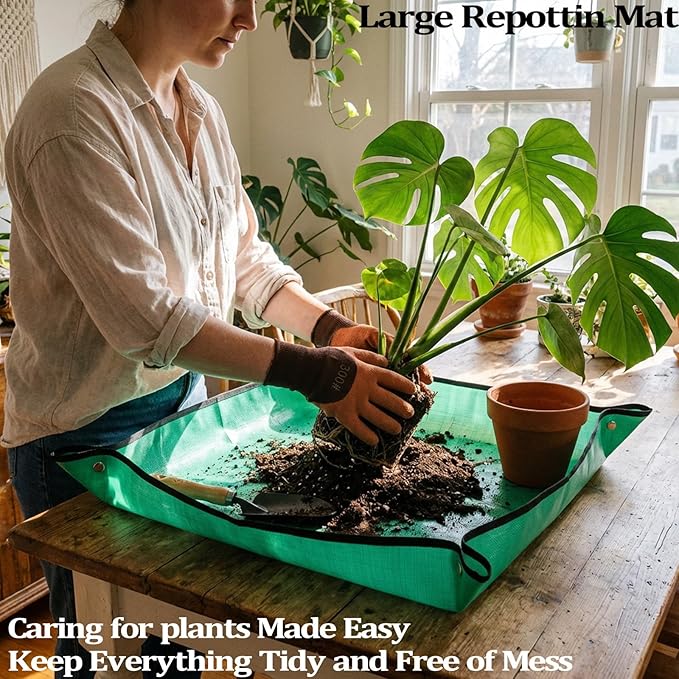 Garden Tool Set 11-Piece Heavy Duty Gardening Hand Tools - Rust-Resistant Stainless Steel with Durable Stylish Garden Tools Organizer Tote Bag | Ideal Gardening Gift for Women &amp Garden Enthusiasts