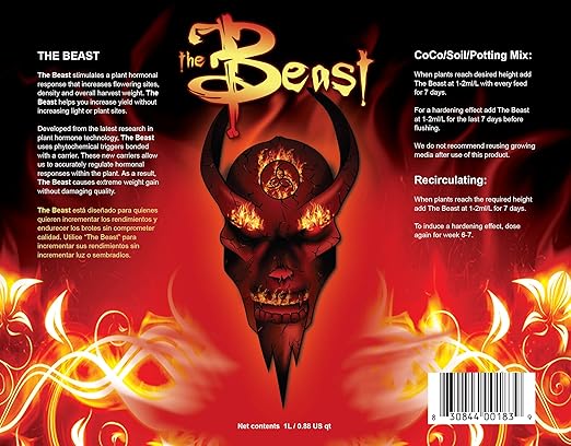 The Beast 5 Liter Flower Hardener