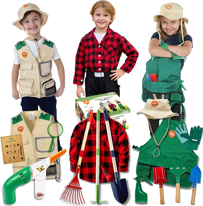 Born Toys Kids Pretend Play Costume Set for Boys &amp Girls