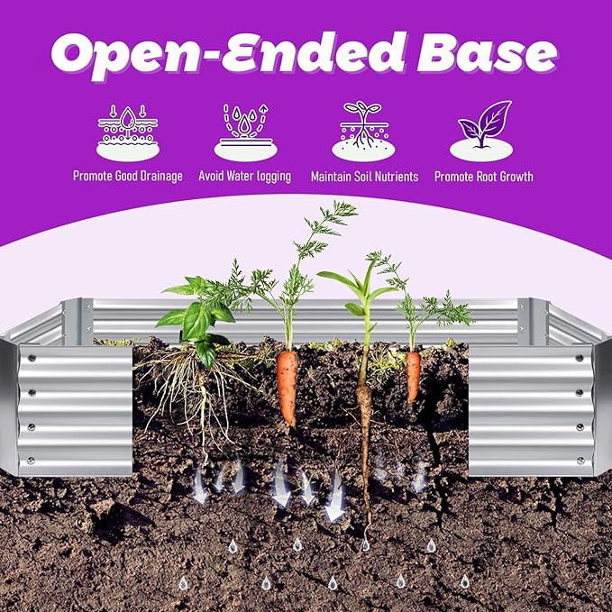 3-in-1 Raised Garden Bed with Greenhouse Outdoor &amp Indoor Mini Greenhouse for Plants Raised Garden Beds Outdoor for Vegetables Flowers Herb Garden Planter Box
