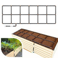 Garden Grid Watering System | Raised Garden Bed Drip Irrigation System – But Better | Pre-Assembled Waters Every Plant Evenly 1-Minute Setup | Square Foot Gardening Grid | US-Made (Standard 2x6)