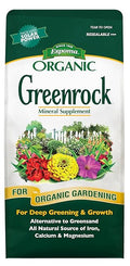 Espoma Organic Greenrock All-Natural Mineral Supplement and Fertilizer for Organic Gardening. for Flowers Vegetables Trees &amp Shrubs. 7 lb. Bag Pack of 1